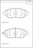 CHEVR 95025848 Brake Pad Set, disc brake